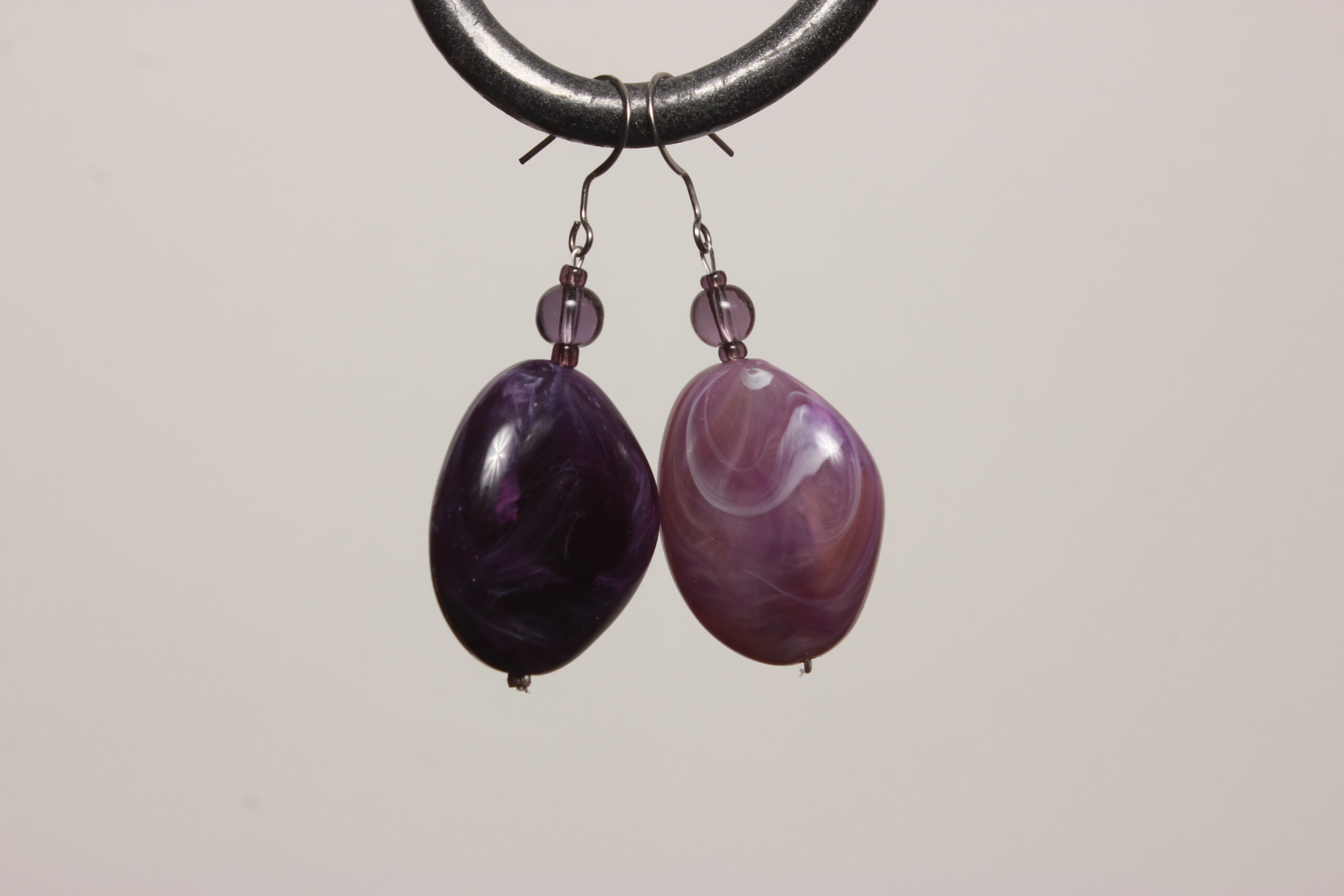 Boucles d'oreilles "Lilas clair" – Image 2