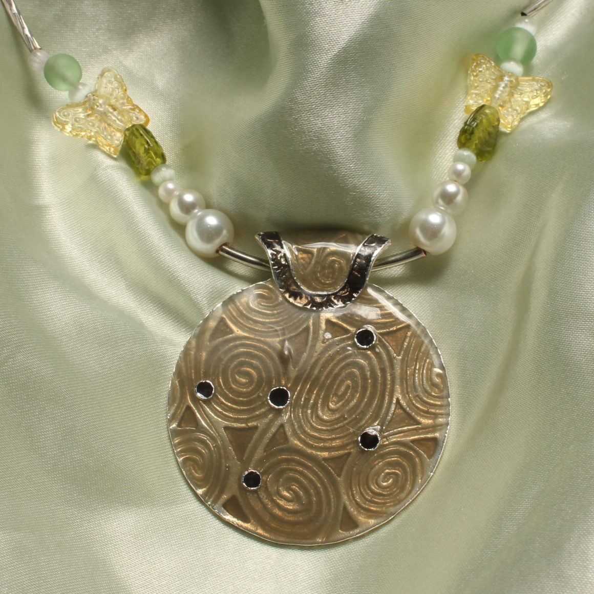 Collier "Lotus"